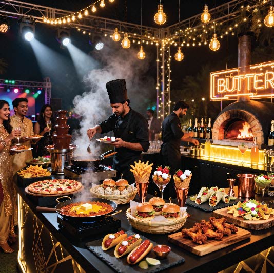 destination wedding catering